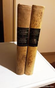 Libros de segunda mano: DRAMATICOS CONTEMPORANEOS DE LOPE DE VEGA I y II. Biblioteca de Autores Españoles nº43 y 45